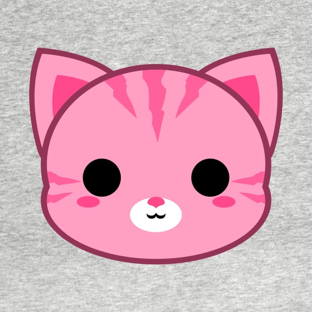 Cute Pinky Tabby Cat by alien3287